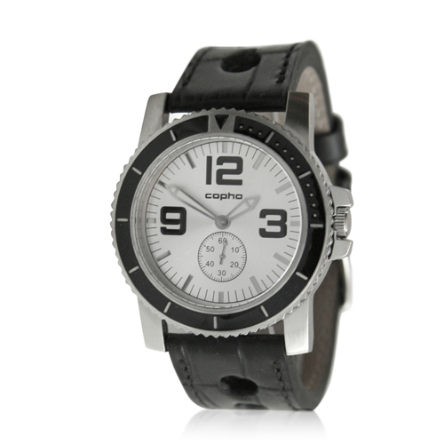 【SUB 2.0】 Croco Rally Strap (Silver-Black×Black)